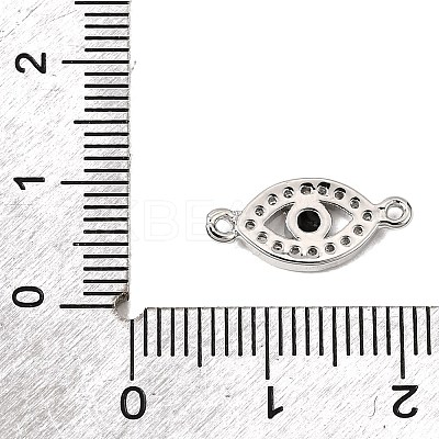 Brass Cubic Zirconia Links KK-P134-61P-1