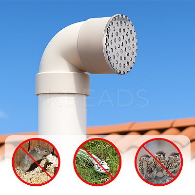 304 Stainless Steel Anti Rats Drain Outlet Filter LS-STAS-WH0051-025B-P-1