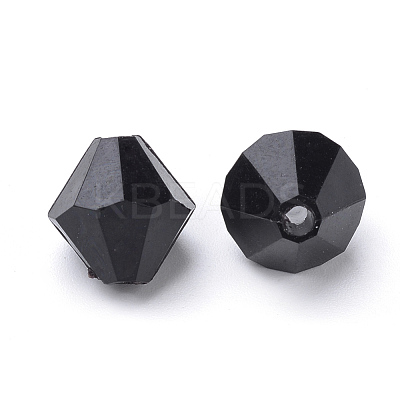 Transparent Acrylic Beads X-TACR-S146-4mm-27-1