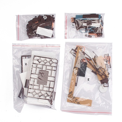 Handmade DIY Wooden Dollhouse Kit DIY-H103-01-1