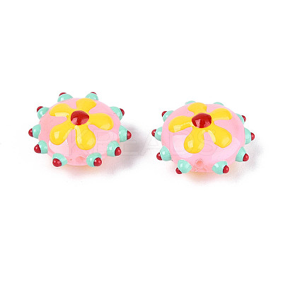Handmade Lampwork Beads LAMP-T023-25F-1