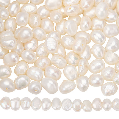 2 Strands Natural Cultured Freshwater Pearl Beads Strands PEAR-SC0001-30-1