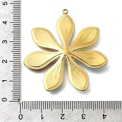 304 Stainless Steel Enamel Pendants STAS-Z163-31G-1