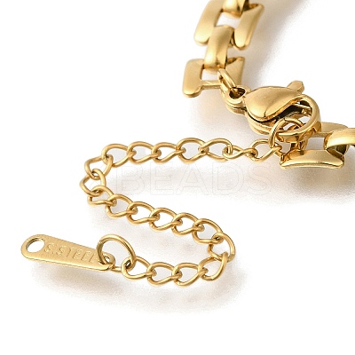 304 Stainless Steel Bracelets BJEW-H620-01G-1