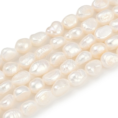 Natural Cultured Freshwater Pearl Beads Strands PEAR-P064-20A-04A-02-1