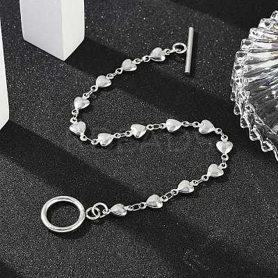 Tarnish Resistant 304 Stainless Steel Link Chain Bracelets LS-BJEW-P237-30P-1