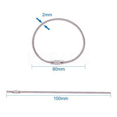 Stainless Steel Keychain KEYC-PH0001-03-1