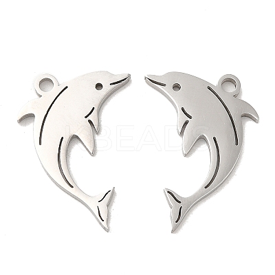 Non-Tarnish 304 Stainless Steel Pendants STAS-L020-015P-1