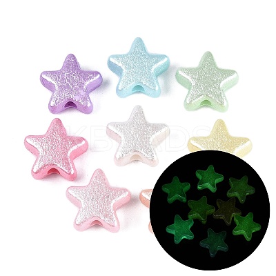 Luminous Opaque Acrylic Beads OACR-N160-59-1
