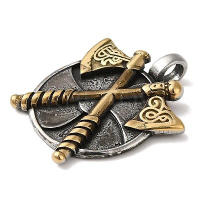 Viking 304 Stainless Steel Pendants LS-STAS-Z059-10AS-1