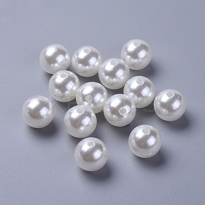 Imitation Pearl Acrylic Beads PL613-22-1