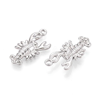 304 Stainless Steel Lobster Pendants STAS-T067-24P-1