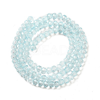 Transparent Baking Paint Glass Beads Strands LS-DGLA-A034-T4mm-D06-1