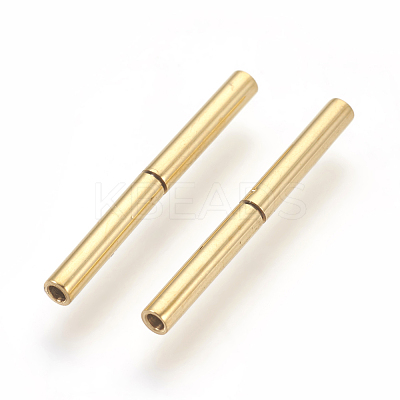 PVD Vacuum Plating 304 Stainless Steel Bayonet Clasps STAS-F196-01G-01-1