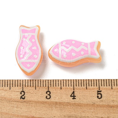 Handmade Transparent Glass Beads GLAA-N0028-02H-1