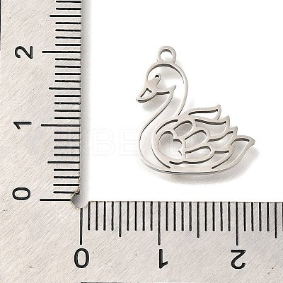 201 Stainless Steel Pendants STAS-R136-13P-1