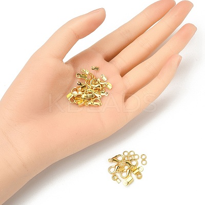 50Pcs Zinc Alloy Lobster Claw Clasps DIY-YW0007-54G-1