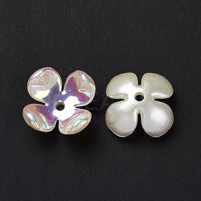 Opaque Acrylic Bead Caps OACR-E013-08-1