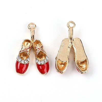Zinc Alloy Enamel Pendants ENAM-CJC0004-30E-1