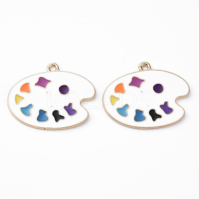 Alloy Enamel Pendants LS-PALLOY-T078-07-1