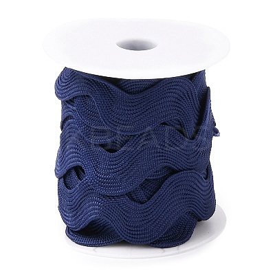 10 Yards Polyester Wavy Fringe Trim Ribbons OCOR-XCP0003-01-1