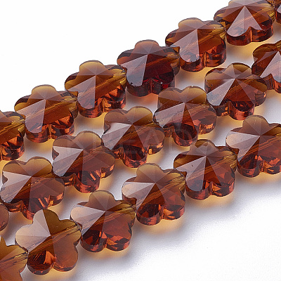 Transparent Glass Beads GLAA-Q066-10mm-C04-1