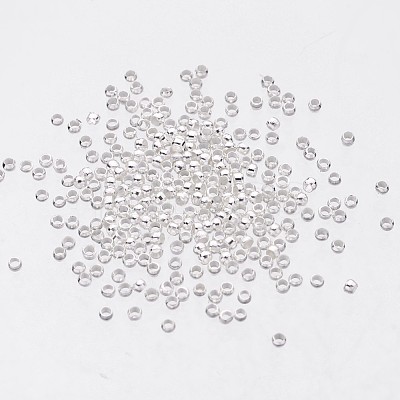 Brass Crimp Beads X-E002-NFS-1