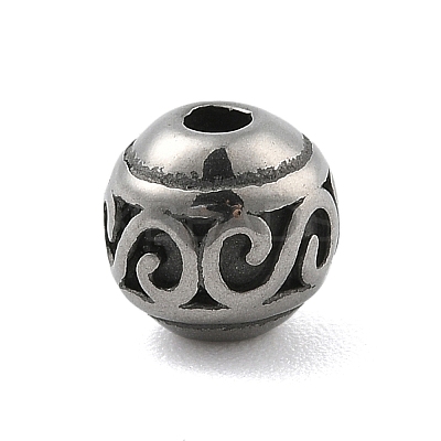 316 Surgical Stainless Steel Beads STAS-S173-18AS-1