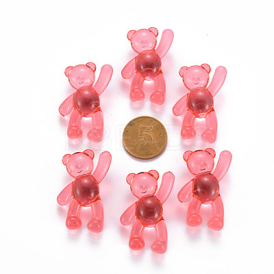 Transparent Acrylic Beads MACR-S373-01B-910-1
