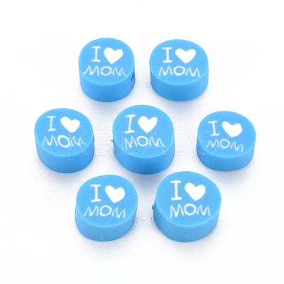 Handmade Polymer Clay Beads CLAY-T019-11A-1