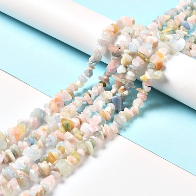 Natural Morganite Beads Strands G-F716-03-1