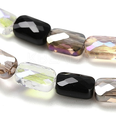 Electroplate Glass Beads Strands EGLA-P068-01A-02-1
