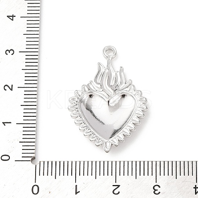 304 Stainless Steel Pendants STAS-D129-10D-P-1