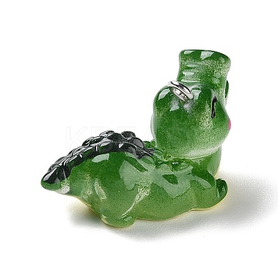 Sea Animal ThemeTraslucent Resin Pendants RESI-D071-04B-1