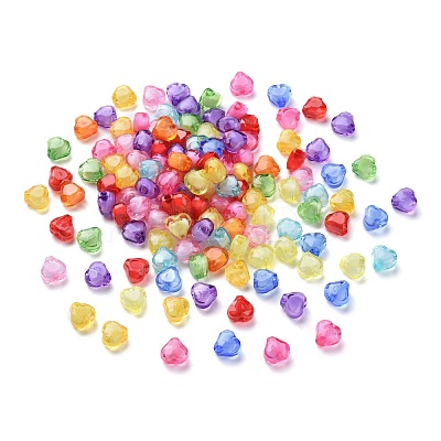 Transparent Acrylic Beads TACR-S114-10mm-M-1