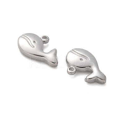 304 Stainless Steel Pendants STAS-L022-484P-1
