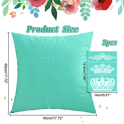 Self-Adhesive Silk Screen Printing Stencil DIY-WH0173-001-M-1