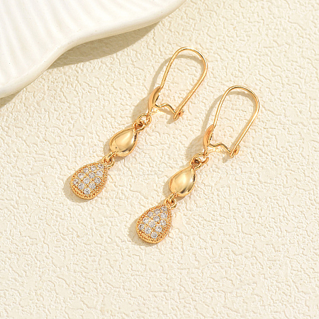 Brass Hoop Earrings GB6204-1-1