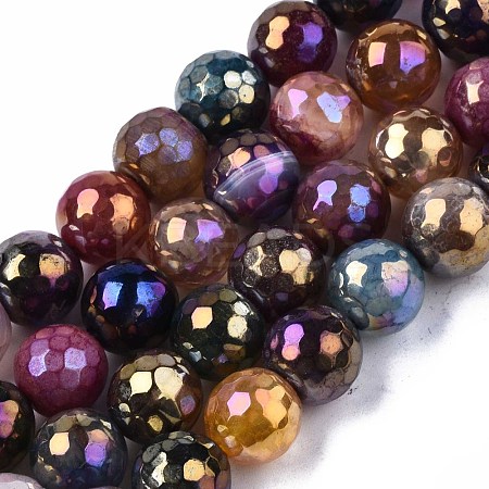 Natural Agate Beads Strands LS-G-N326-76B-1