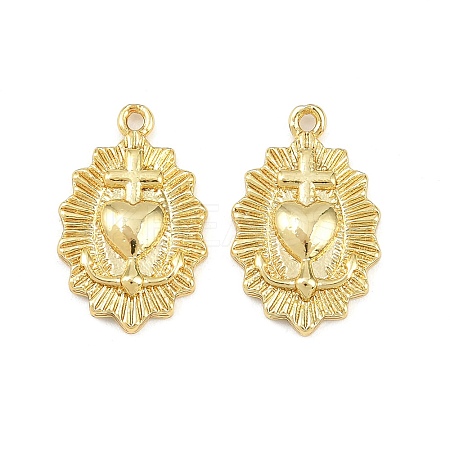 Brass Pendants KK-H093-02G-1