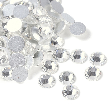 Glass Flat Back Rhinestone RGLA-C002-SS30-001-1