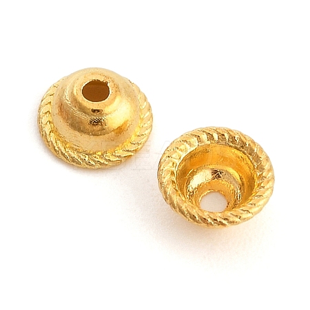 Tibetan Style Alloy Bead Caps K090A011-1
