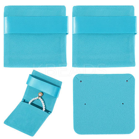 3Pcs Rectangle Velvet Envelope Packing Pouches TP-BBC0001-10A-1