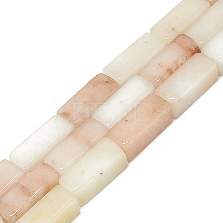 Natural Yellow Aventurine Beads Strands G-S300-69-8x20mm-1