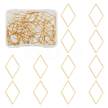 50Pcs 201 Stainless Steel Linking Rings STAS-DC0015-18-1