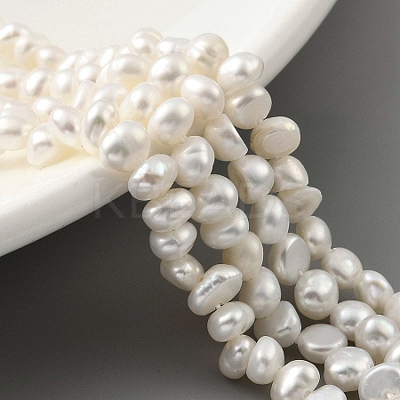 Natural Cultured Freshwater Pearl Beads Strands PEAR-A006-02A-X-1