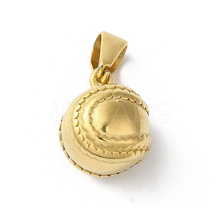 PVD Vacuum Plating 304 Stainless Steel Pendants STAS-B069-40D-G-1