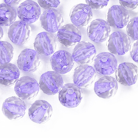 Transparent Acrylic Beads MACR-S373-133-T06-1