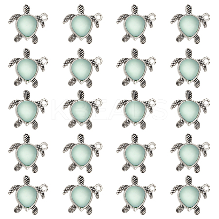 20Pcs Tibetan Style Alloy Pendants FIND-GO0003-23B-1