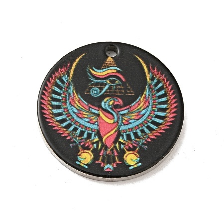 Non-Tarnish 201 Stainless Steel Pendants STAS-J041-04A-1
